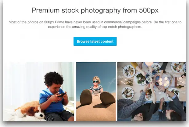 royalty-free stock photos 500px Prime