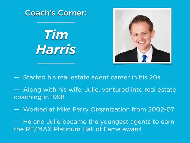 Real estate coaching Tim Harris