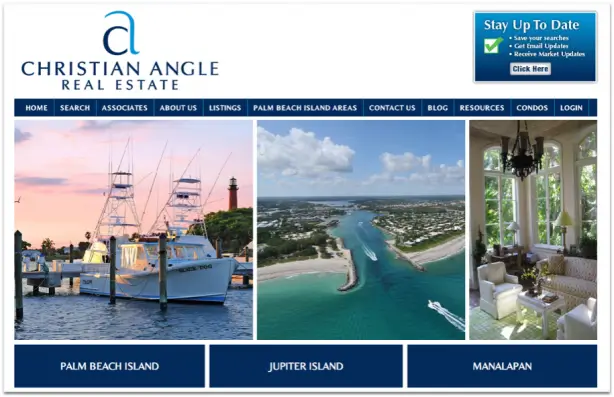 Christian Angle real estate website