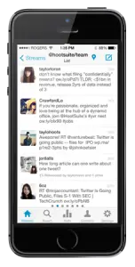 Hootsuite iPhone app