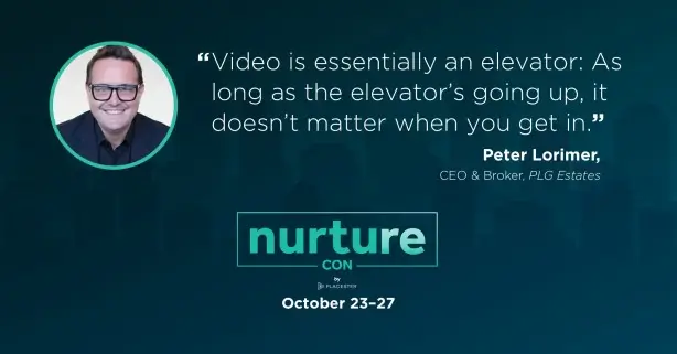 Peter Lorimer quote - Nurture Con Recap