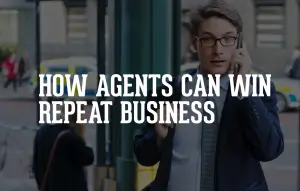 Real estate agents win repeat business