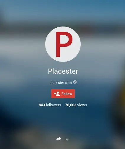 Placester's Google+ page