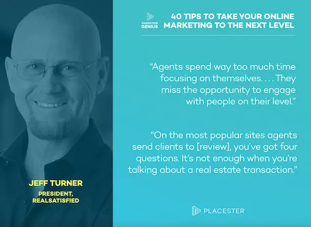 Placester Marketing Genius Podcast ebook Jeff Turner