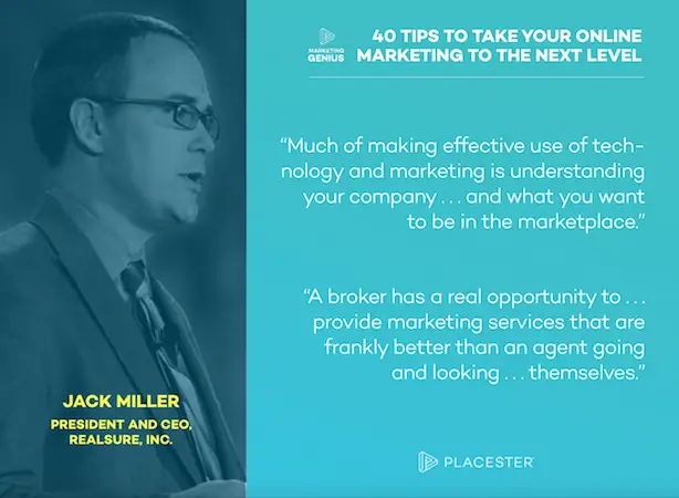 Placester Marketing Genius Podcast ebook Jack Miller