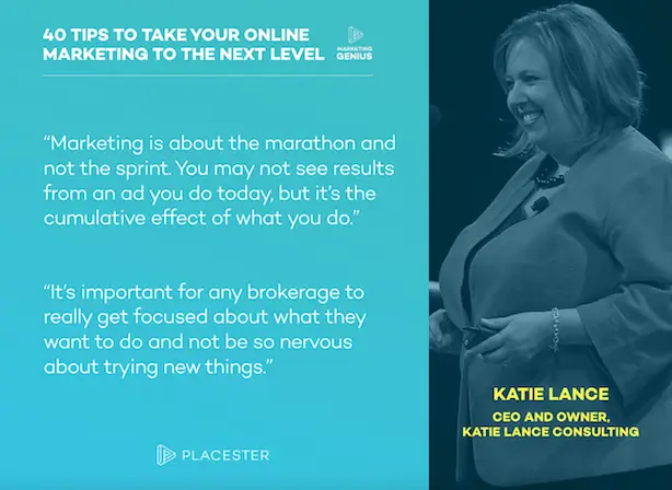 Placester Marketing Genius Podcast ebook Katie Lance