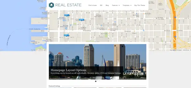 WP Pro Real Estate WordPress website theme