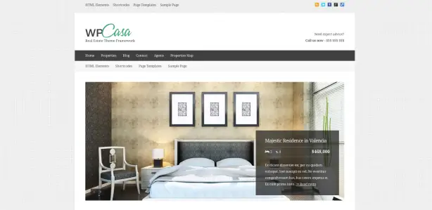 WP Casa WordPress website theme