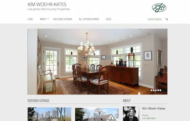 Placester real estate website Kim Woehr-Kates