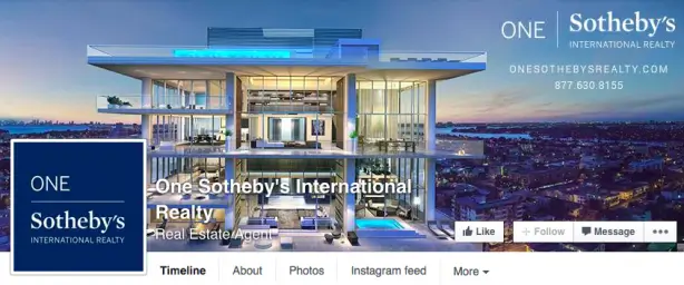 Facebook Cover Image - One Sothebys