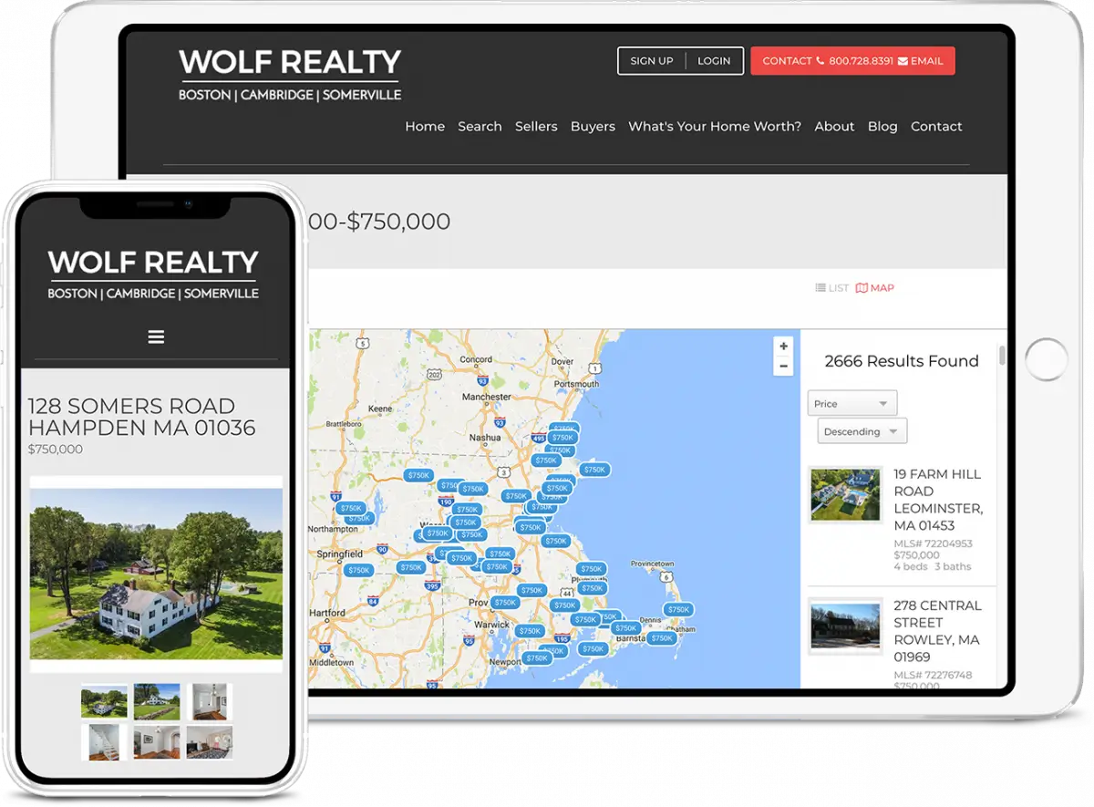 Placester’s real estate broker websites