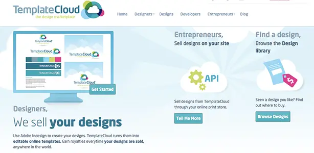 graphic design tools TemplateCloud