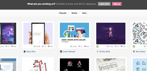 graphic design tools Dribbble