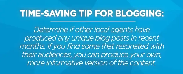 real estate blogging tips