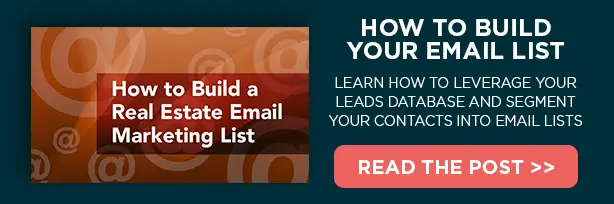 Real estate email marketing list