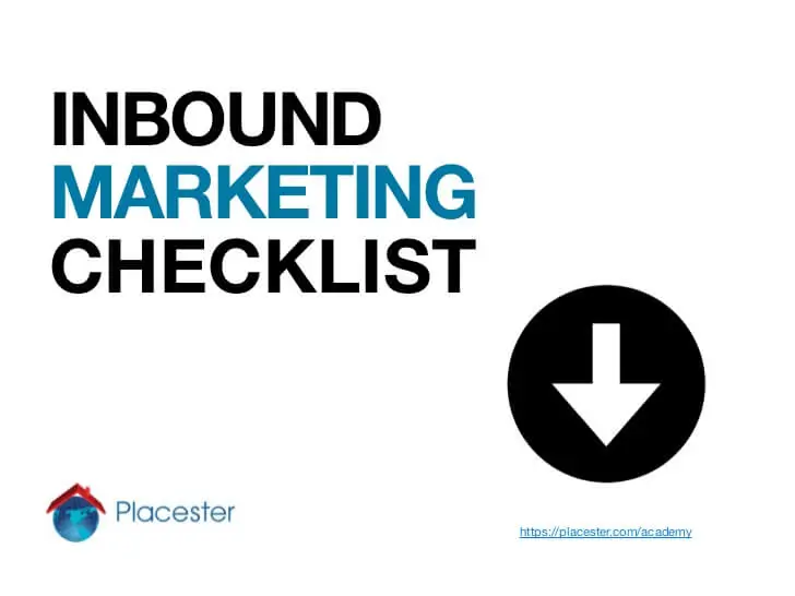 Inbound Marketing for Real Estate: Checklist