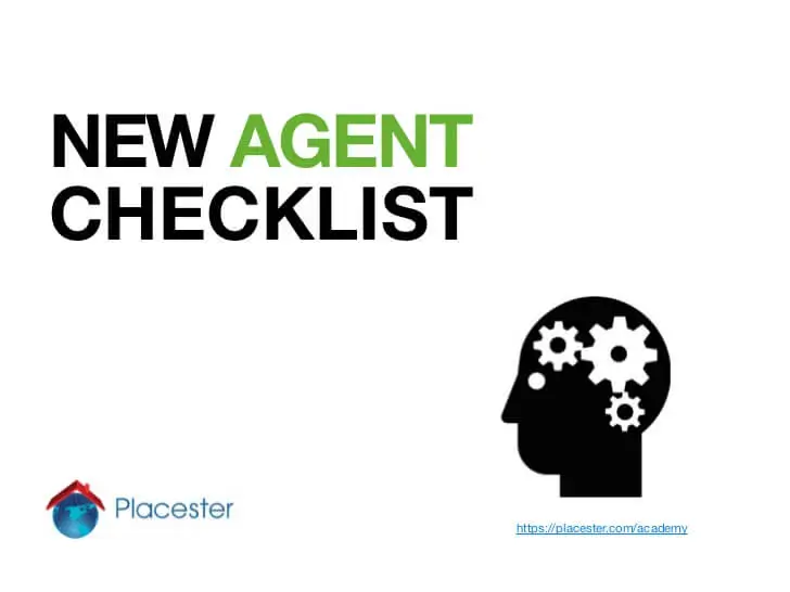 New Real Estate Agent Checklist