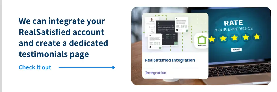 RealSatisfied integation with Placester Account - Service Task Advert